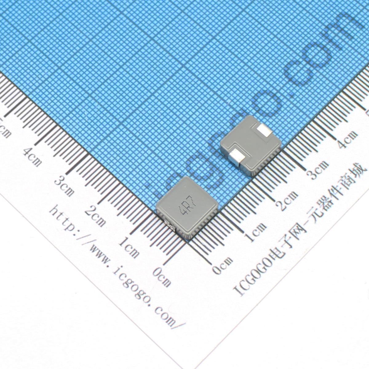 一体成型贴片功率电感 1040 4.7uH 4R7 单层线圈 10x10x4mm ±20%
